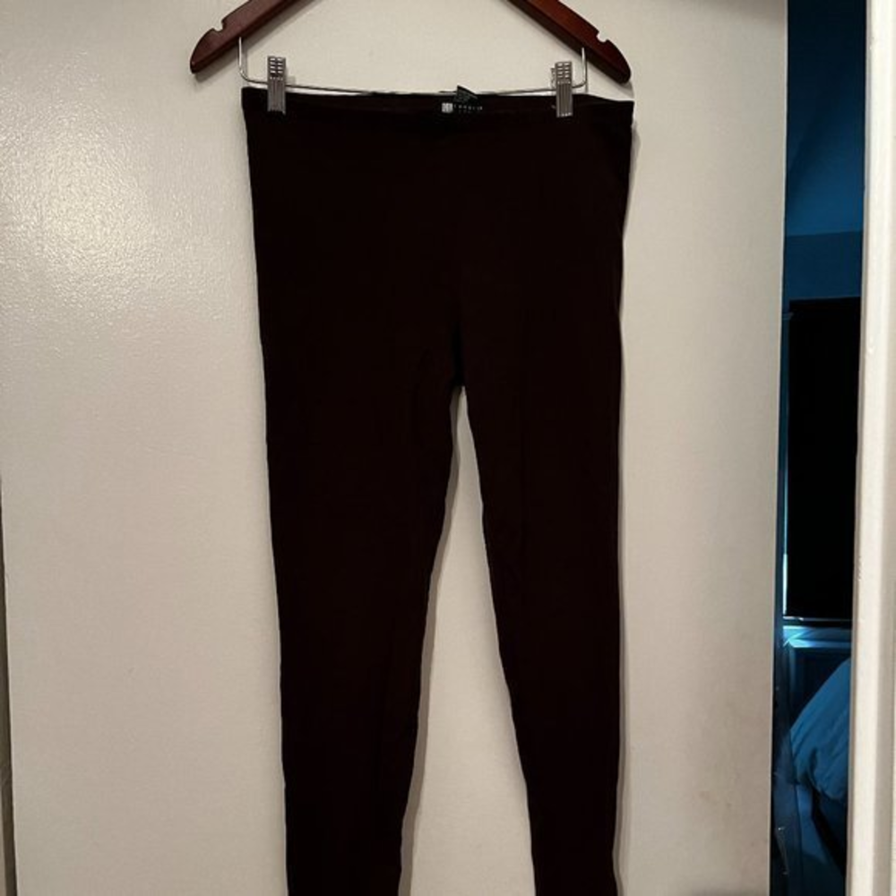 Brown‎ Leggings by Carol Little - Size Large
